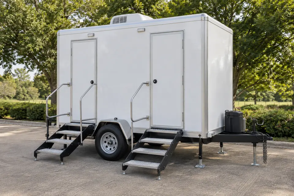 Restroom trailers rental equipment