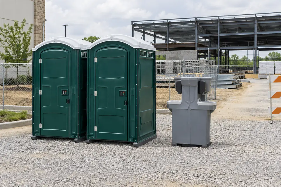 Portable sanitation equipment for rental planning